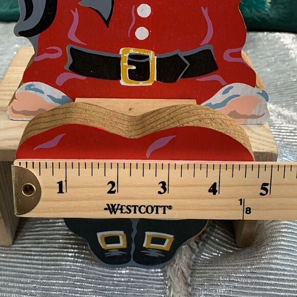 Vintage Festive Wooden Santa and Mrs Claus
Shelf Sitters Christmas Decor - Picture 5 of 17